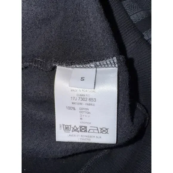 Givenchy Riccardo Tisci SS 2017 1000 Bill Dormio Black Crewneck Sweatshirt S